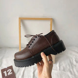 Ravello - Vintage Platform Oxford Loafers