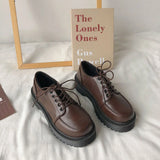 Ravello - Vintage Platform Oxford Loafers