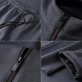 Men’s Tracksuit – Two-Piece Set with Zipper Closure