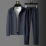 Men’s Tracksuit – Two-Piece Set with Zipper Closure
