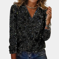 Mariella - Top glitterato da donna