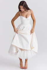 Dlarisse - Double Layer Midi Dress