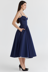 Dlarisse - Double Layer Midi Dress
