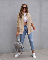 Novalisse – Giacca di jeans oversize da donna