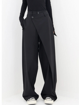 Elina | Pantaloni Donna a Gamba Larga | Asimmetrici & Eleganti