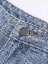 Marelie - High Waist Flared Jeans With Star Appliqué