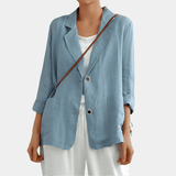 Calista – Women Buttoned Blazer With Pockets