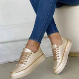 Avnira - Women's Sneakers Gold Accent