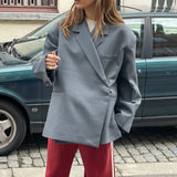 Valenza – Women’s Blazer with Oversized Collar