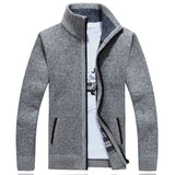 Thoran – Men’s Zip Sweater with Checked Lining