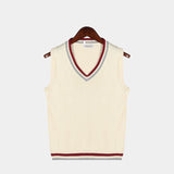 Brennor – Classic V Neck Mens Knitted Sweater Vest