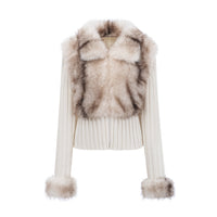 Ariah - Faux Fur Cardigan