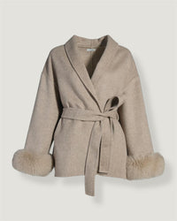 Selmira - Faux Fur Short Coat