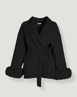 Selmira - Faux Fur Short Coat