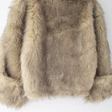 Katie - Faux Fur Jacket
