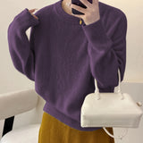 Arlienia – Women’s Soft Fuzzy Knit Jumper
