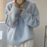 Arlienia – Women’s Soft Fuzzy Knit Jumper