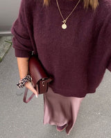 Arlienia – Women’s Soft Fuzzy Knit Jumper