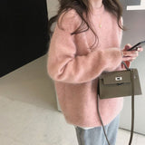 Arlienia – Women’s Soft Fuzzy Knit Jumper