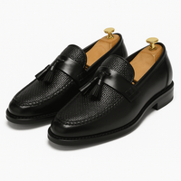 Martinn – Mens Woven Tassel Slip On Loafers