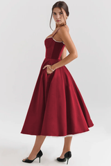 Dlarisse - Double Layer Midi Dress