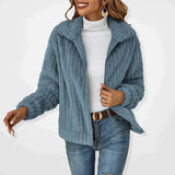 Elenya – Long Fleece Zip Gilet for Women