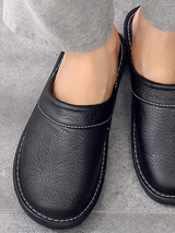 Nerio | Men’s Slippers | Durable Leather Comfort Indoor Outdoor