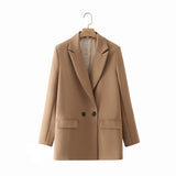 Valerique – Women’s Double Breasted Blazer