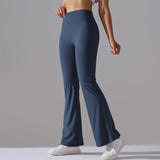 Nianna - Flared High Waist Fitness Leggings