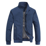 Valtiero – Lightweight Casual Jacket With Stand Collar