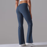 Nianna - Flared High Waist Fitness Leggings