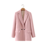 Valerique – Women’s Double Breasted Blazer