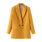 Valerique – Women’s Double Breasted Blazer