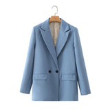 Valerique – Women’s Double Breasted Blazer