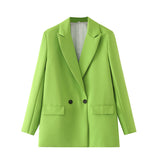 Valerique – Women’s Double Breasted Blazer