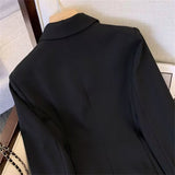 Aurevina – Double Breasted Blazer With Gold Buttons