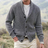 Denric – Mænds uld V-hals heritage vest