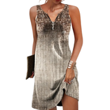 Norielle  - Elegant Printed Dress with Feminine Fit