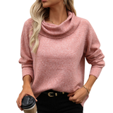 Rosamund – Womens Soft Turtleneck Jumper