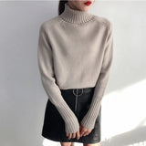 Lysandra – Women’s Cashmere Turtleneck Jumper