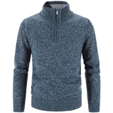 Daxton – Men’s Half Zip Mock Neck Sweater