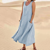Sylira - Long Dress with Pockets