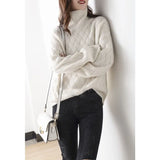 Mirelda – Women’s Cashmere Turtleneck Jumper