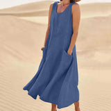 Sylira - Long Dress with Pockets
