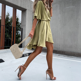 Bellavique - Wrinkle Free Wrap Dress
