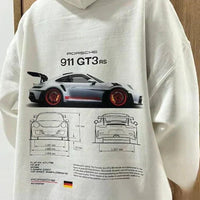 Herre Hættetrøje – Racing Print Pullover