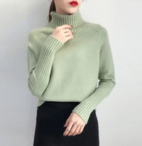 Lysandra – Women’s Cashmere Turtleneck Jumper