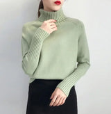 Lysandra – Women’s Cashmere Turtleneck Jumper