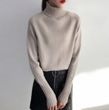 Lysandra – Women’s Cashmere Turtleneck Jumper