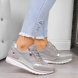 Moriana – Women Sneakers With Side Zipper Easy Fit